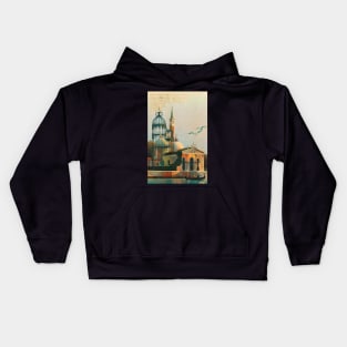 Haunted Places Poveglia Island, Venice Kids Hoodie